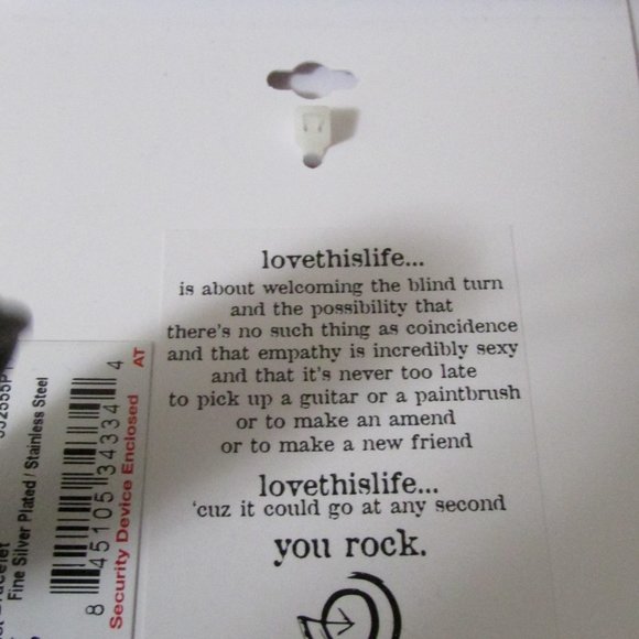 Love this Life One of a Kind Angel charm bangle bracelet gift new - Picture 8 of 10